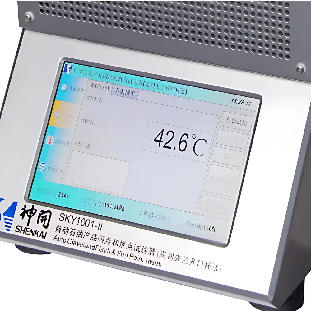 Shenkai SKY1001-II Cleveland Open Cup Automatic Flash Point and Fire Point Tester