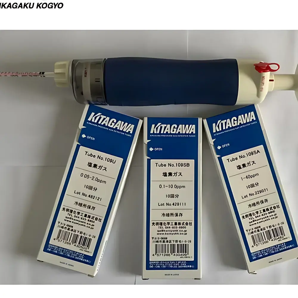 NorthKawa Chlorine Gas Detection Tubes 109SA / 109SB / 109U