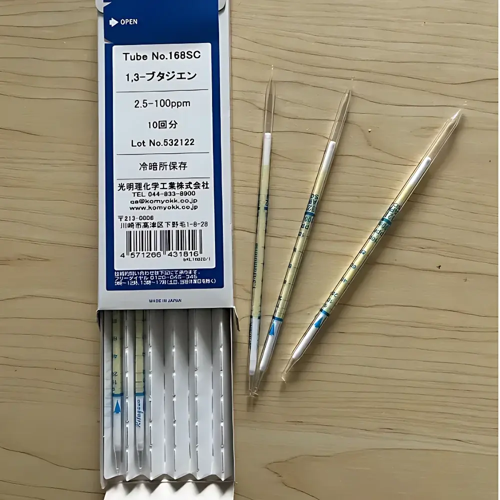 KOMYO RIKAGAKU North Kawa-Type 1,3-Butadiene Gas Detection Tube (Model 168SC)
