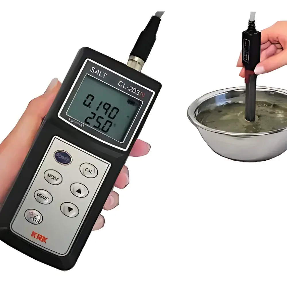 笠原理化 CL-203N Chloride Ion Analyzer for Fresh Concrete and Aqueous Samples