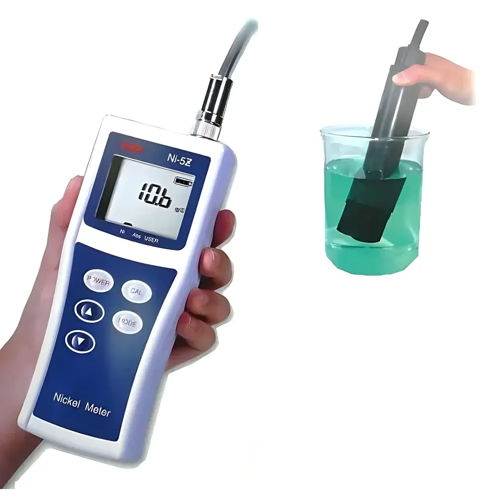 Rikuri CuNi-5Z Portable Copper & Nickel Ion Photometer for Electroplating and PCB Process Baths