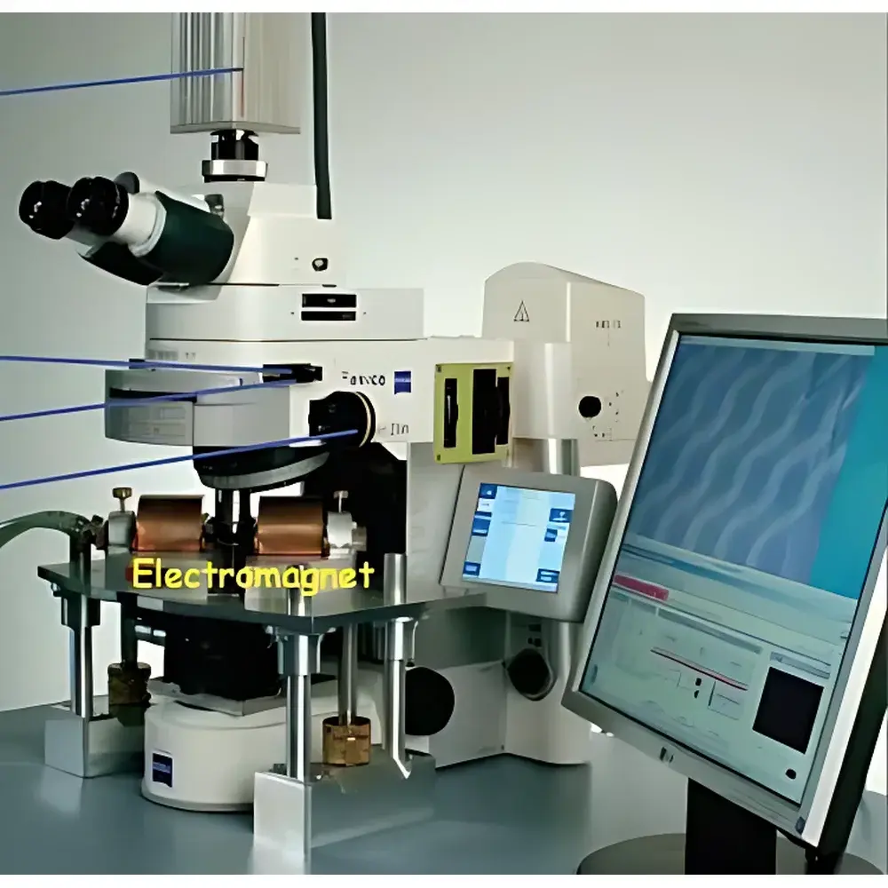 ZEISS Kerr Magnetooptic Microscope Axio Imager with Evico Electromagnetic Stage