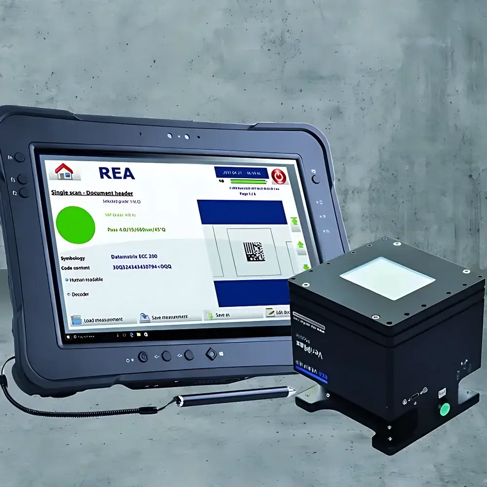 REA VeriMax Mobile Portable Barcode and 2D Code Verification System