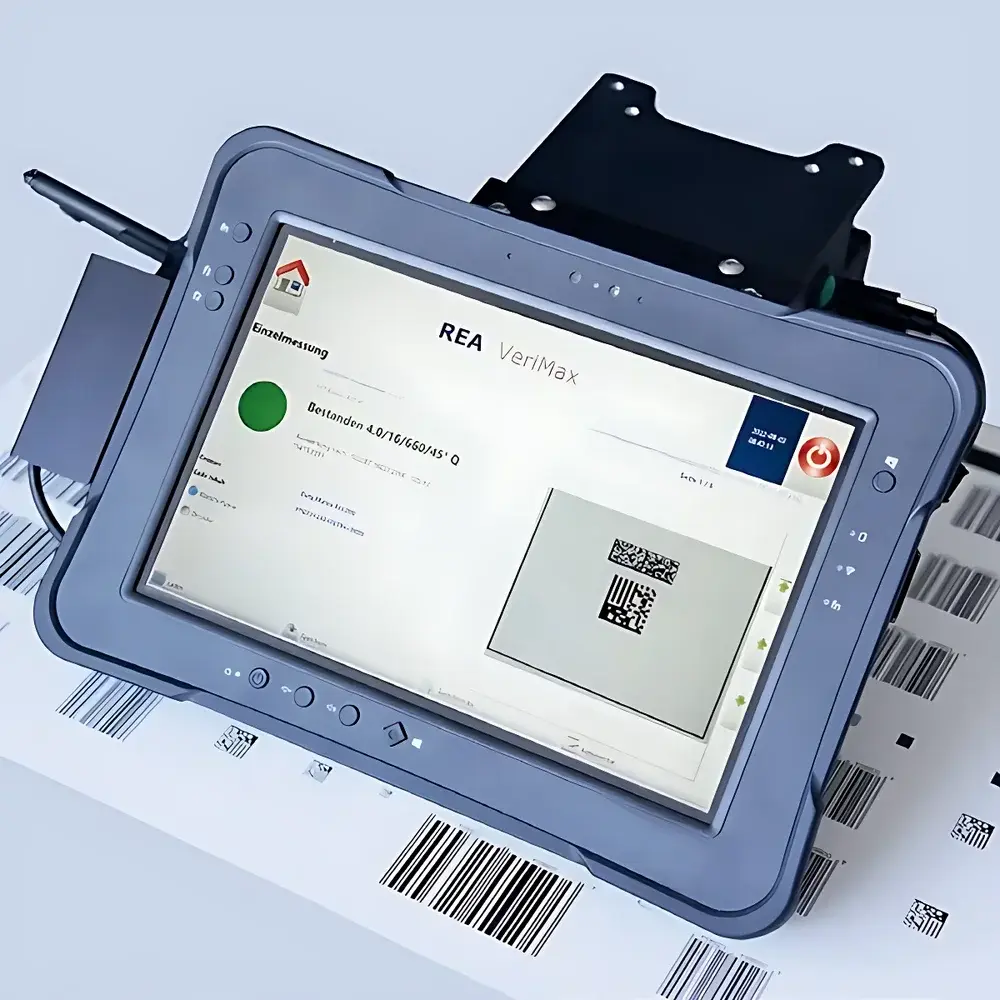 REA VeriMax Mobile Portable Barcode and 2D Code Verification System