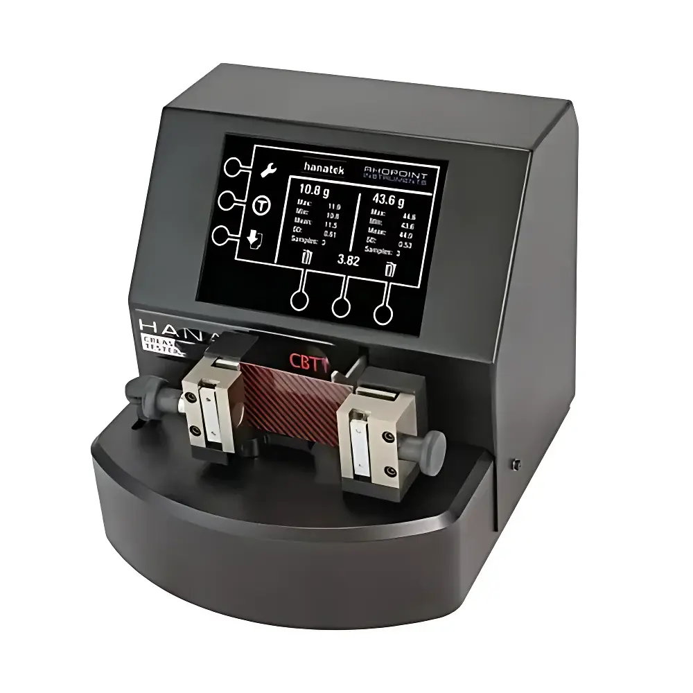 Hanatek CBT1 Crease Stiffness and Folding Resistance Tester