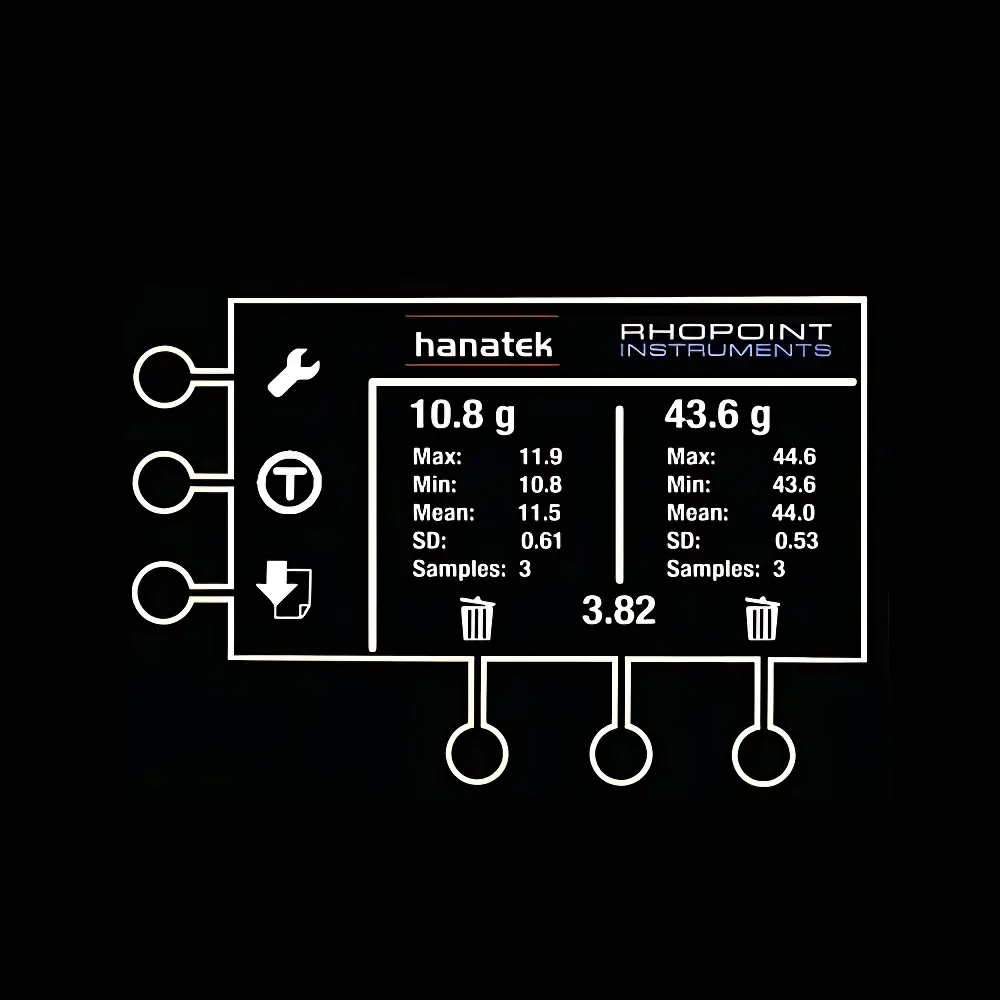 Hanatek CBT1 Crease Stiffness and Folding Resistance Tester
