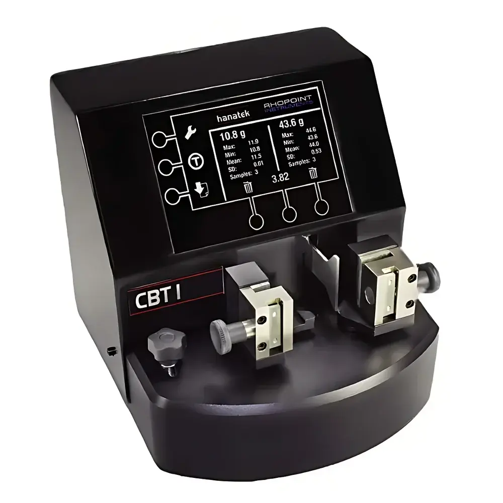 Hanatek CBT1 Crease Stiffness and Folding Resistance Tester