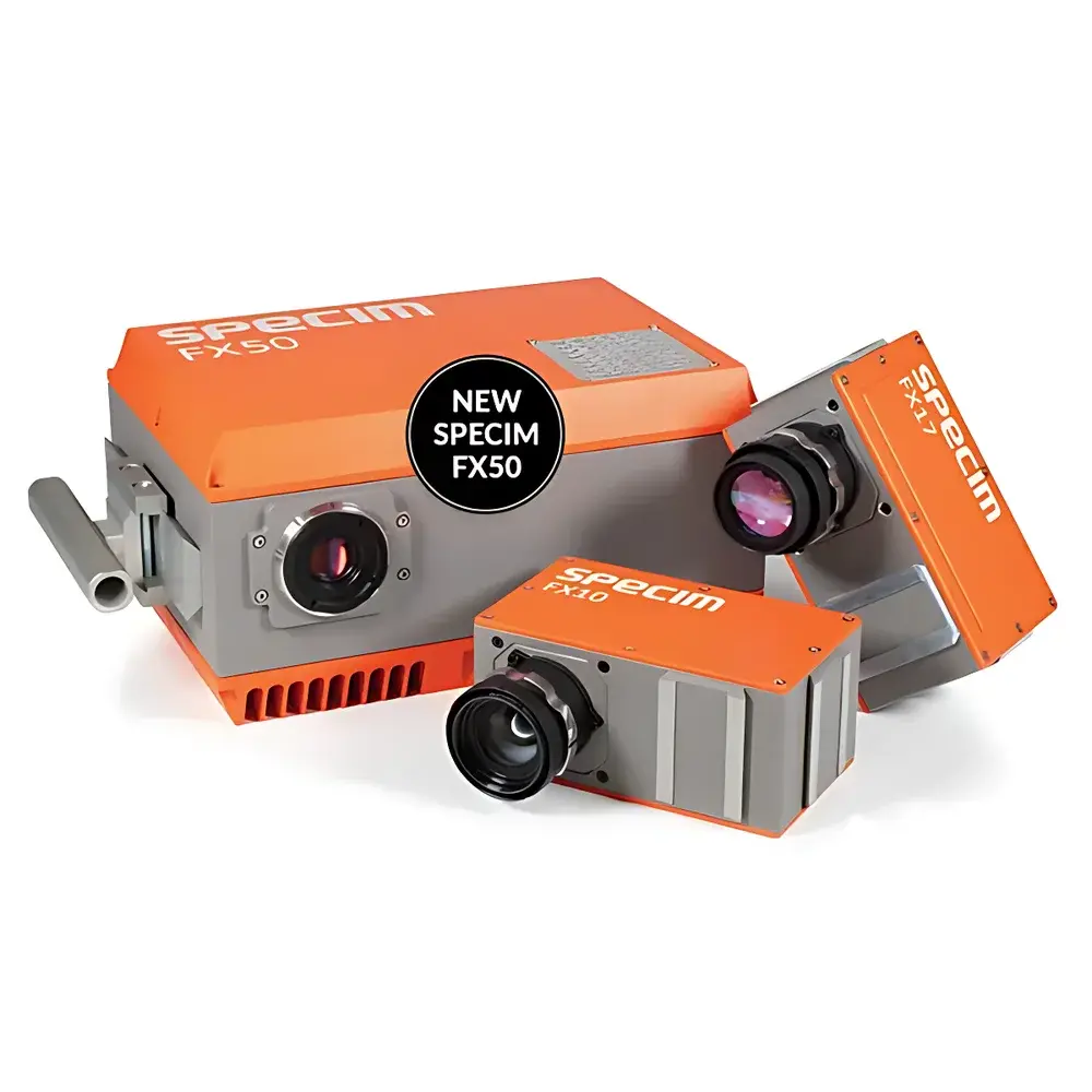 SPECIM FX Series Industrial Hyperspectral Cameras (FX50 / FX10 / FX17 / FX120 / SX25)