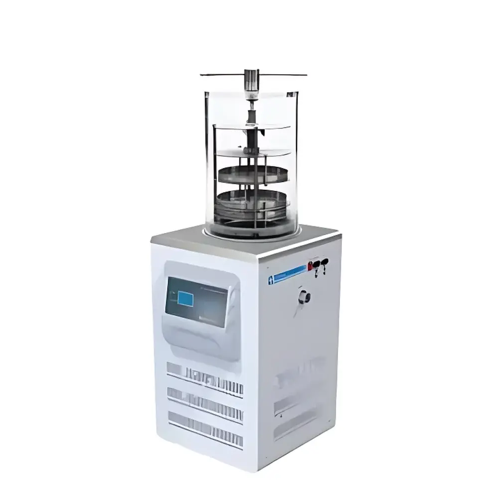 Tianfeng TF-FD-18S Benchtop Freeze Dryer with Shelf Heating and Stoppering Function