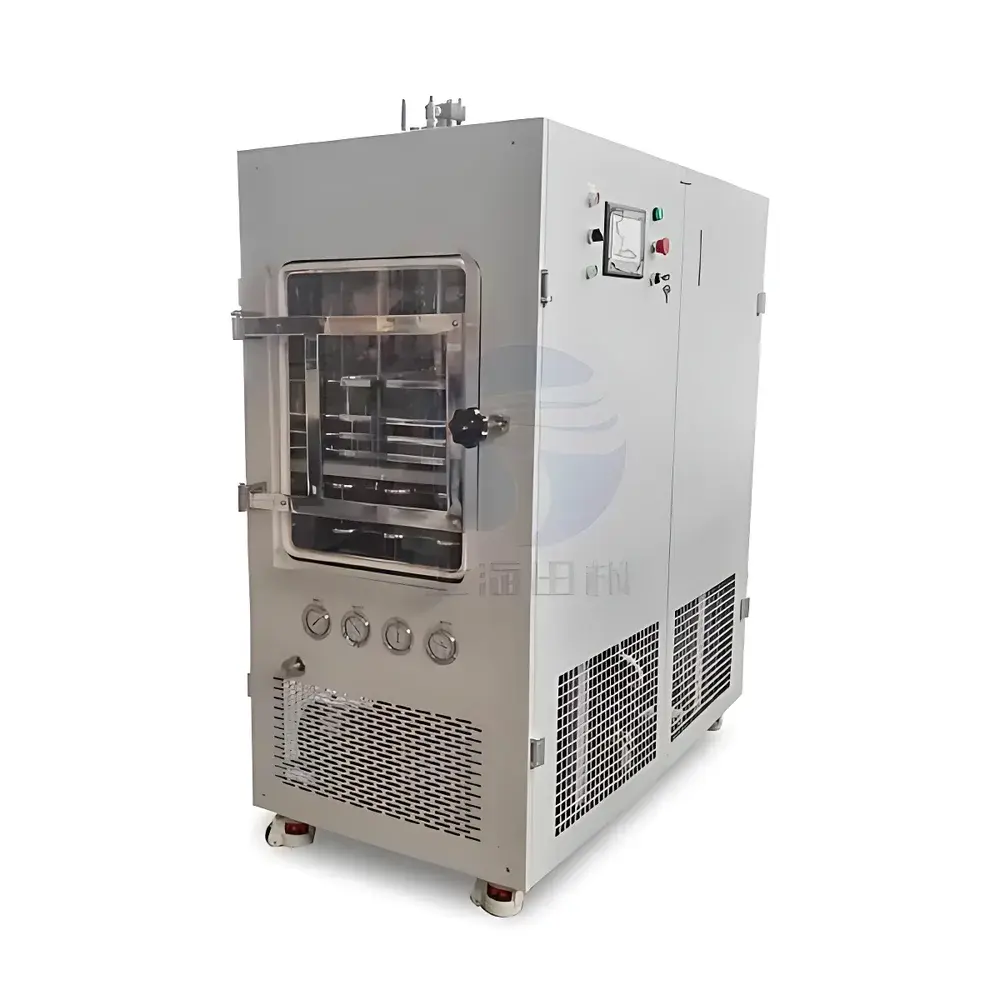 Tianfeng SFD-5㎡ Benchtop Pilot-Scale Lyophilizer with Hydraulic Stoppering System