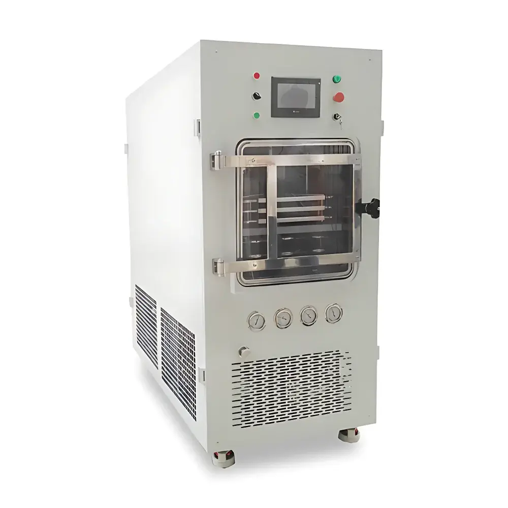 Tianfeng TF-SFD-5 Laboratory-Scale Production Freeze Dryer with Square Chamber and In-Situ Pre-Freezing