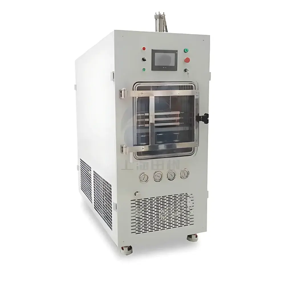 Tianfeng TF-SFD-2 PLC-Controlled Pilot-Scale Freeze Dryer with Hydraulic Stoppering