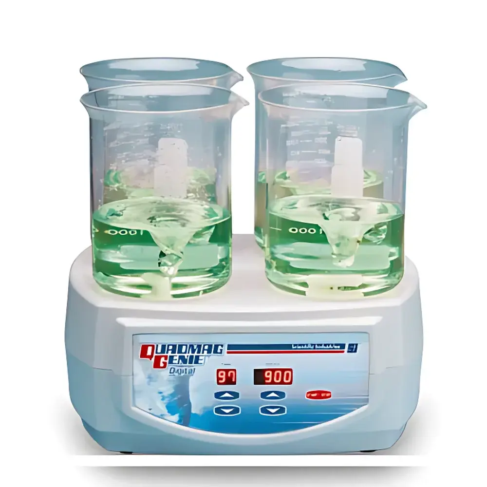 Scientific Industries QuadMag Genie 4-Position Digital Magnetic Stirrer