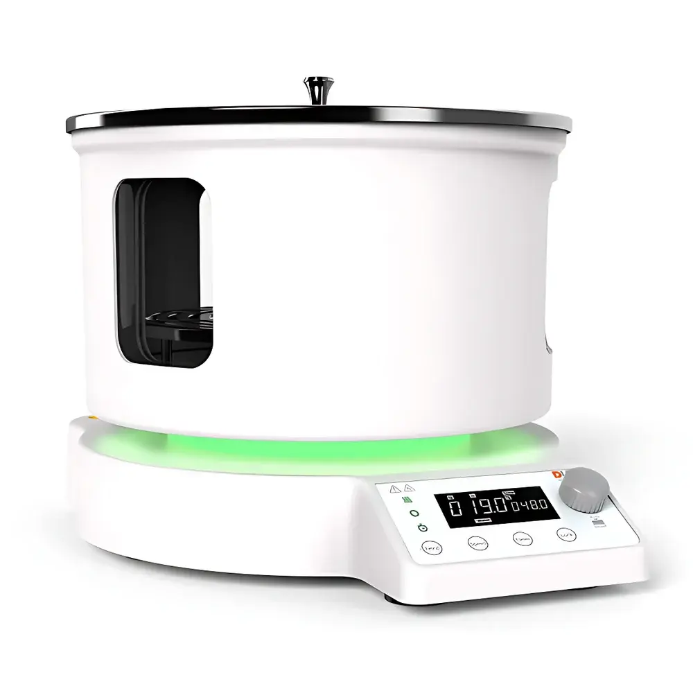DLAB MS-H220-V3 / MS-H220-V5 LCD Digital Hotplate Magnetic Stirrer with Integrated Water/Oil Bath