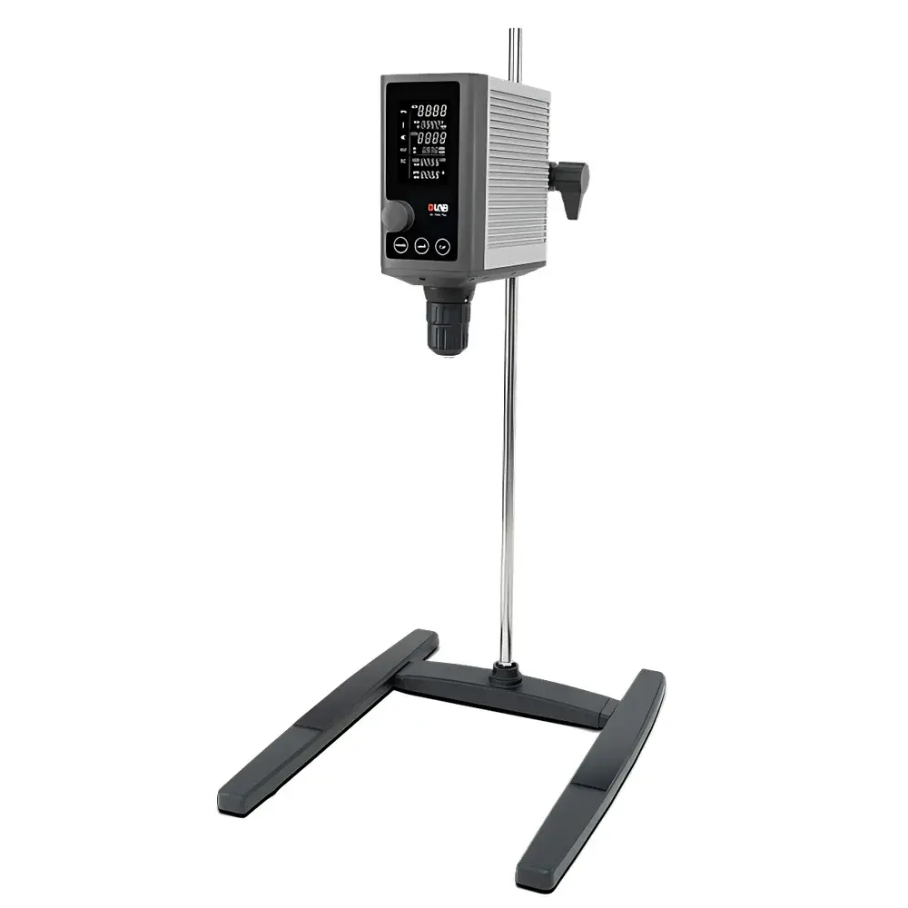DLAB OS-T400-Plus LCD Digital Overhead Stirrer with Timer and External Temperature Monitoring