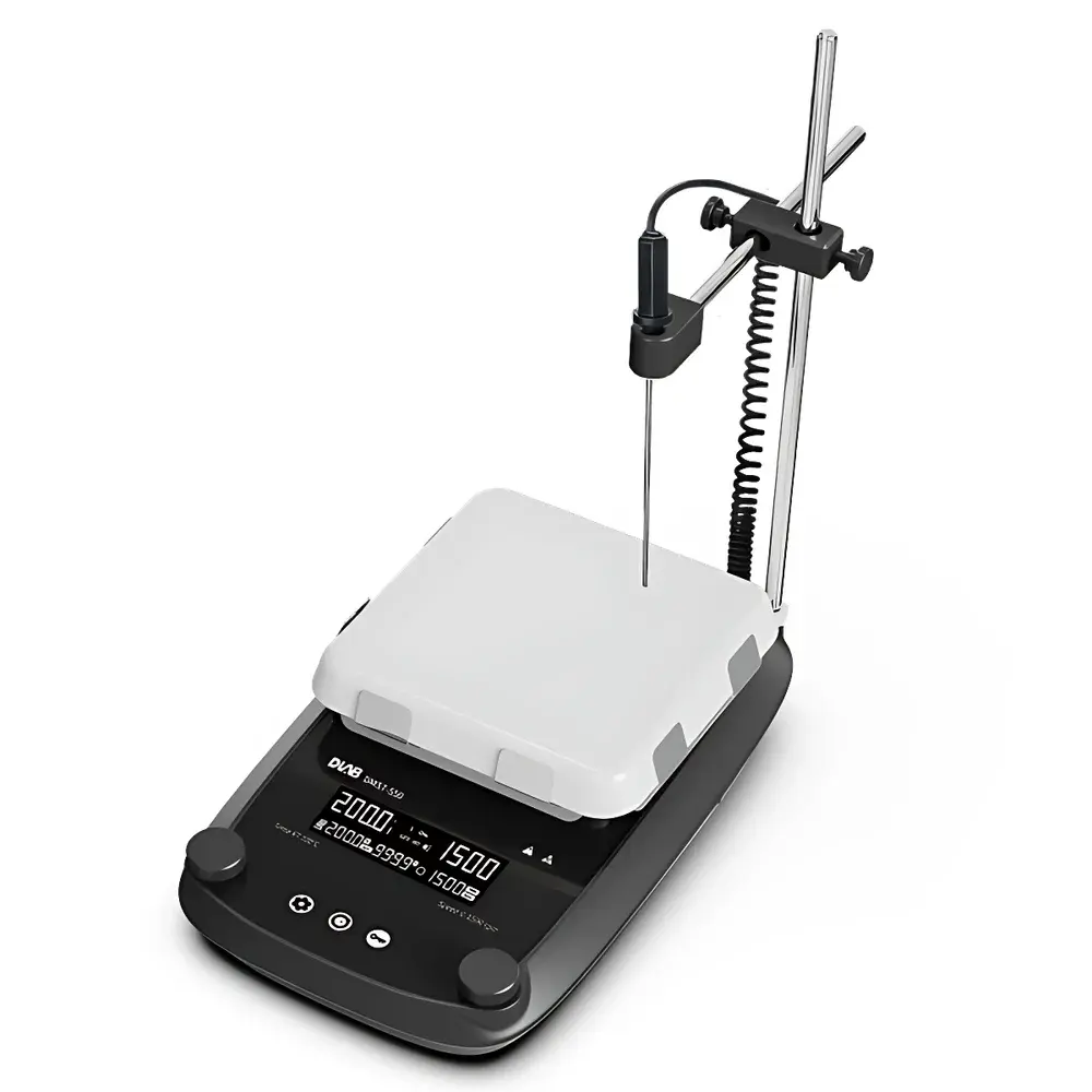DLAB DMS7-550M 7-inch LCD Digital Magnetic Stirrer with Ceramic Heating Plate
