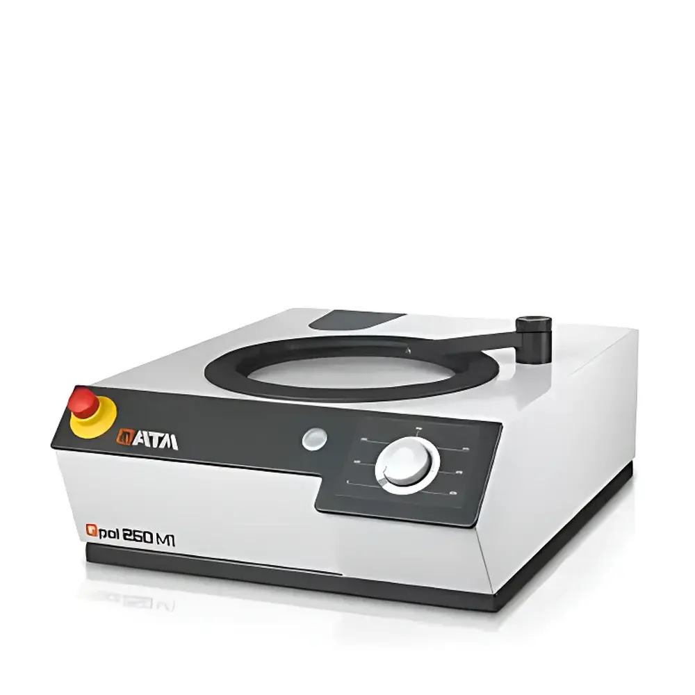 QATM Qpol 250 M1 Manual Single-Disc Grinding and Polishing Machine