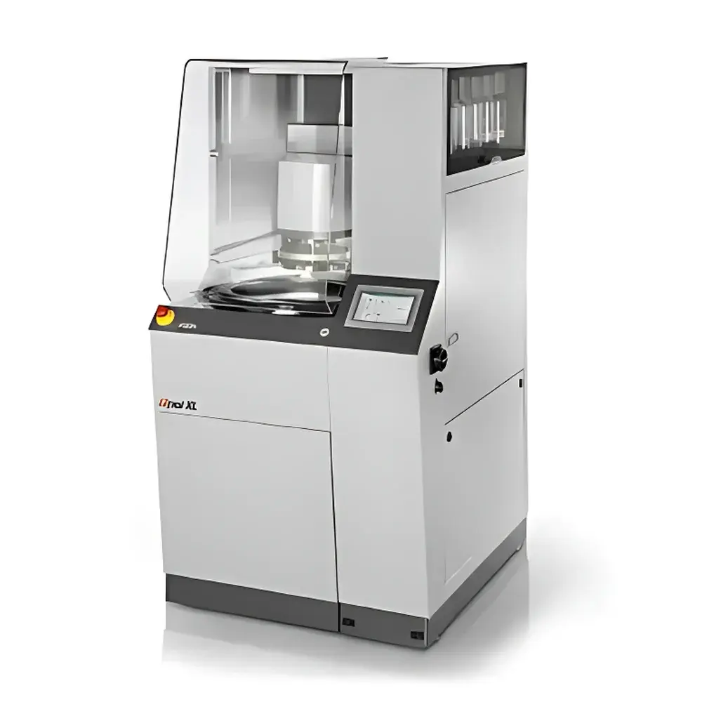 QATM QPOL XL Vertical Grinding and Polishing System