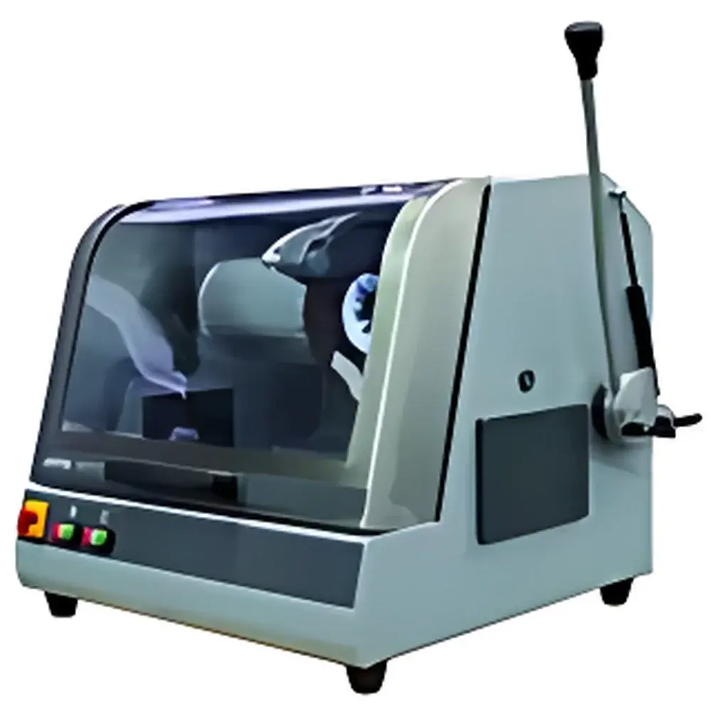 QATM Brillant 200 Manual Wet Abrasive Cutting Machine