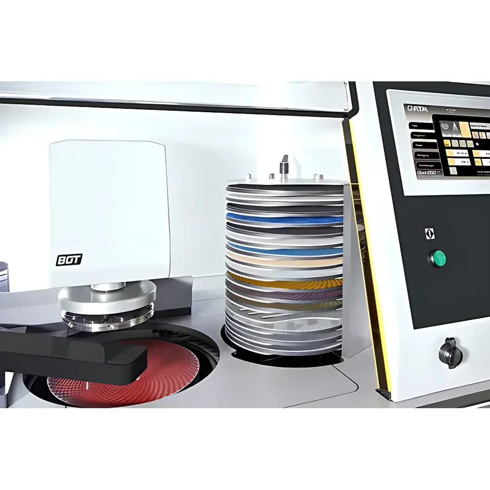 QATM Qpol 250 BOT (SAPHIR X-Change) Fully Automated Grinding and Polishing System