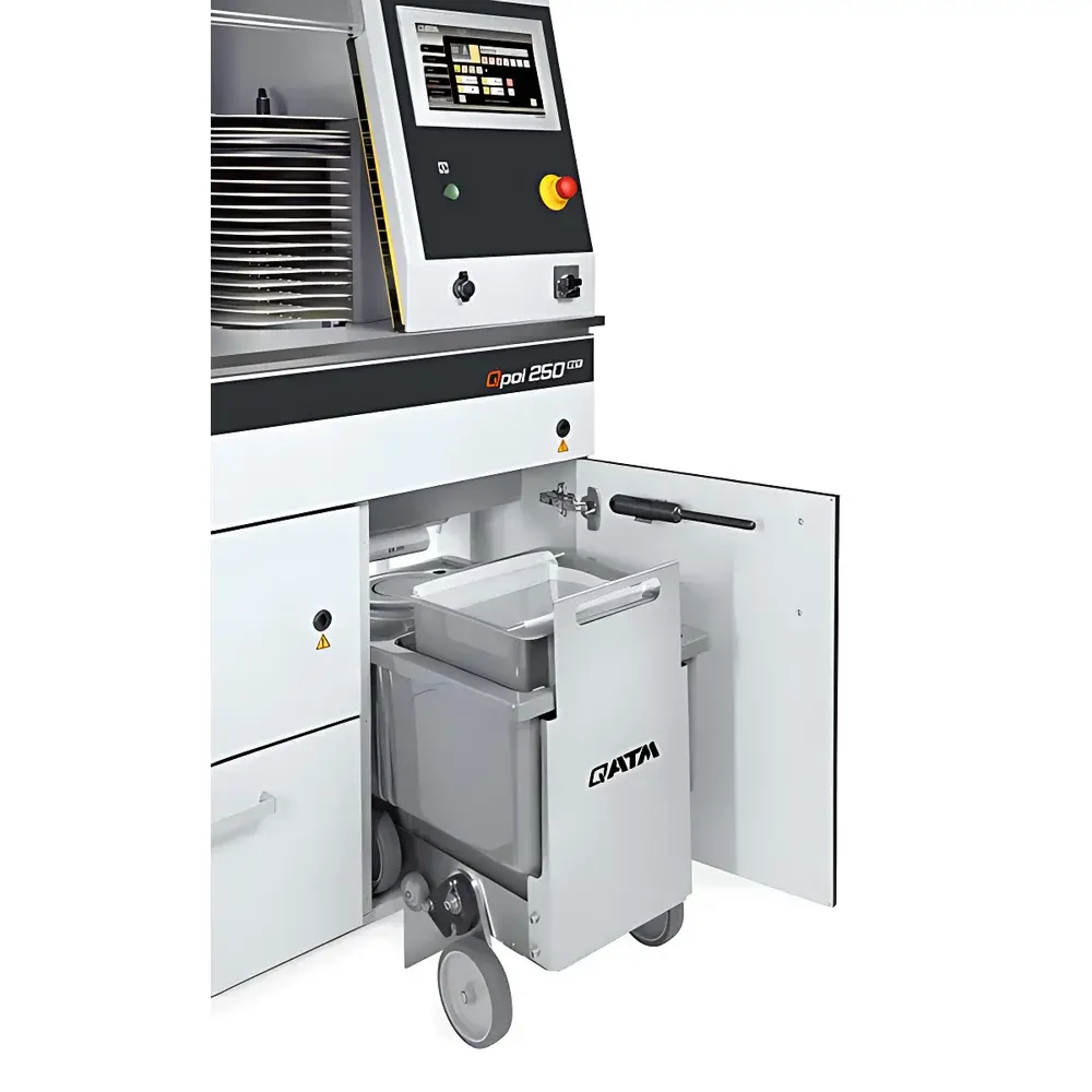 QATM Qpol 250 BOT (SAPHIR X-Change) Fully Automated Grinding and Polishing System