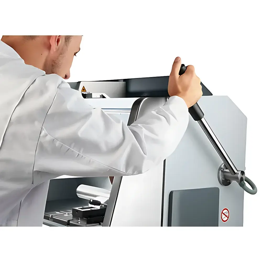 QATM Qcut 250 A (Brillant 240) Semi-Automatic Wet Abrasive Cutting Machine