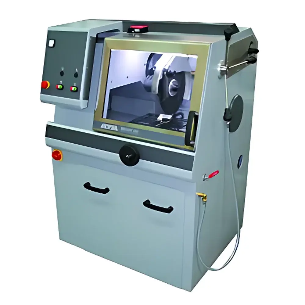 QATM Brillant 255 Manual Vertical Abrasive Cut-Off Machine