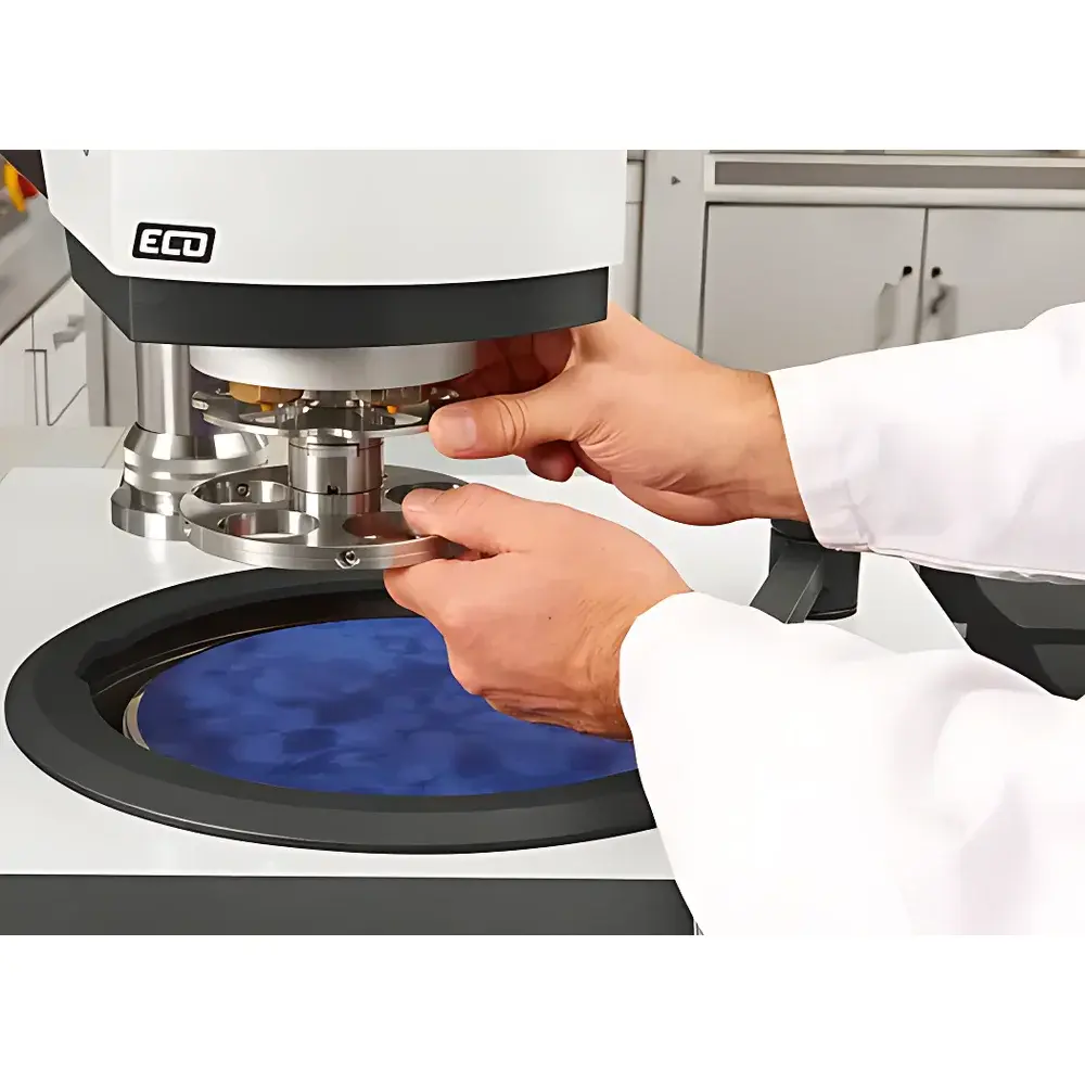 QATM Qpol 250A2-ECO Automatic Dual-Disc Grinding and Polishing System