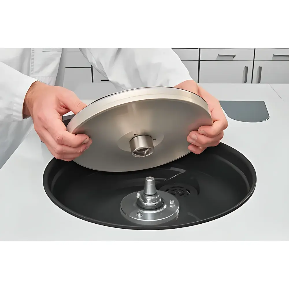 QATM Qpol 300M2 Manual Dual-Disc Grinding and Polishing Machine