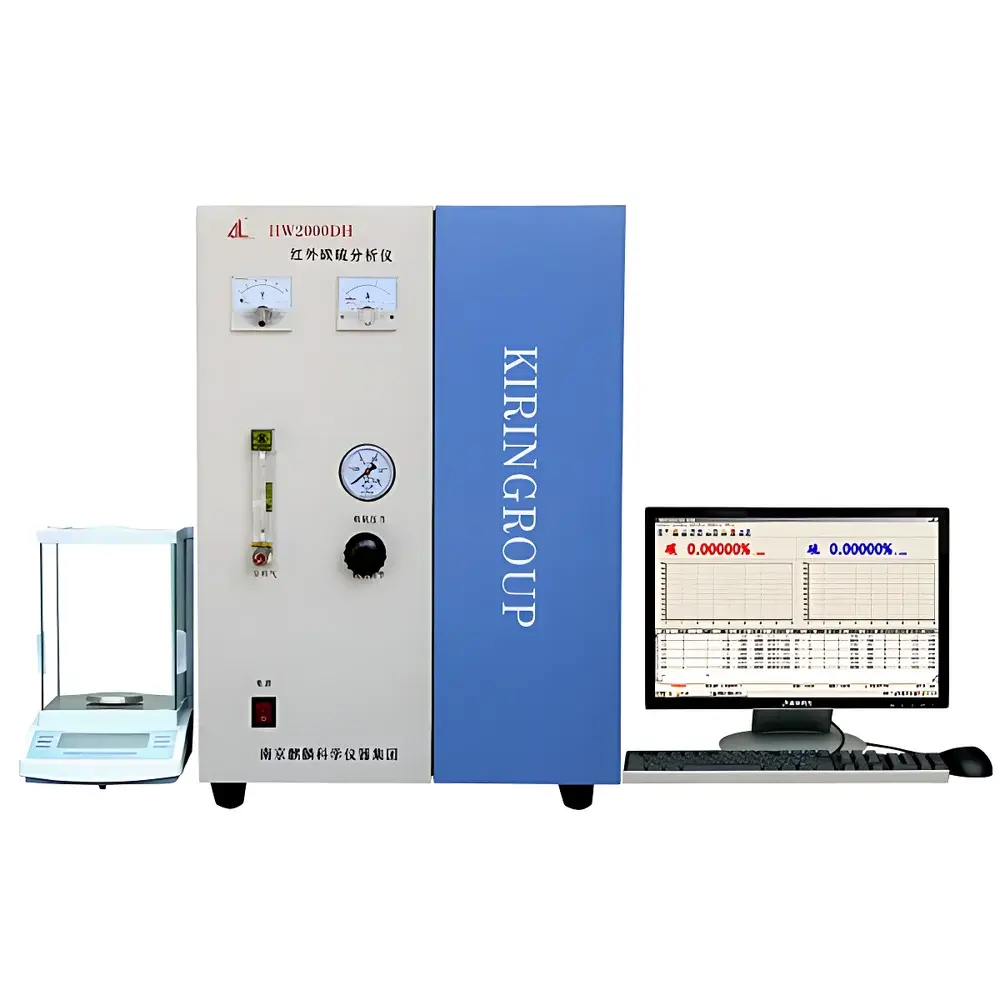 QL-HW2000DH High-Frequency Infrared Carbon-Sulfur Analyzer by Qilin