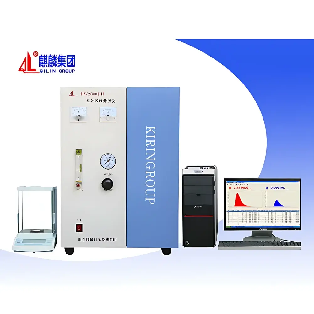 QL-HW2000DH High-Frequency Infrared Carbon-Sulfur Analyzer by Qilin