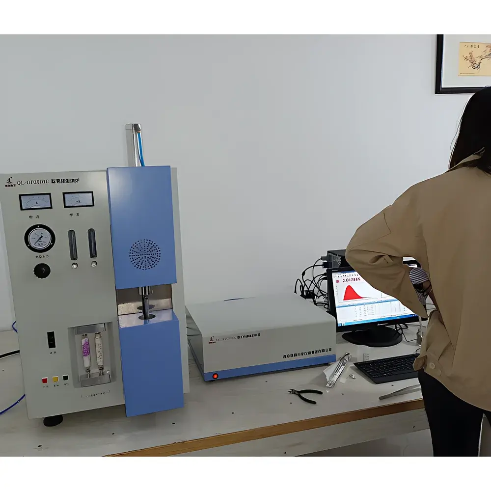 Qilin QL2000 High-Frequency Infrared Carbon-Sulfur Analyzer for Cast Iron and Ductile Iron