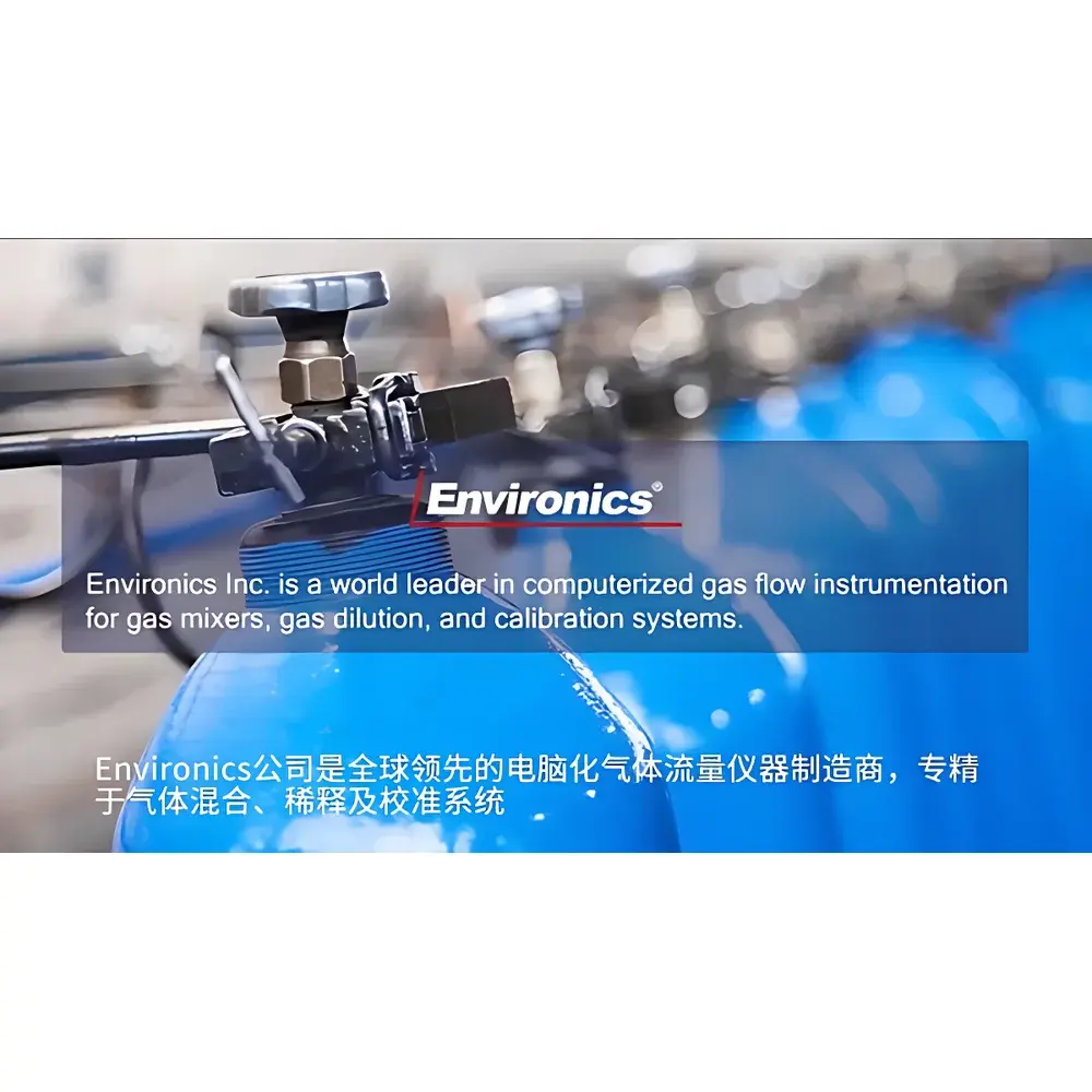 Environics S4000/S4040 Series Computer-Controlled Multi-Component Gas Dilution System