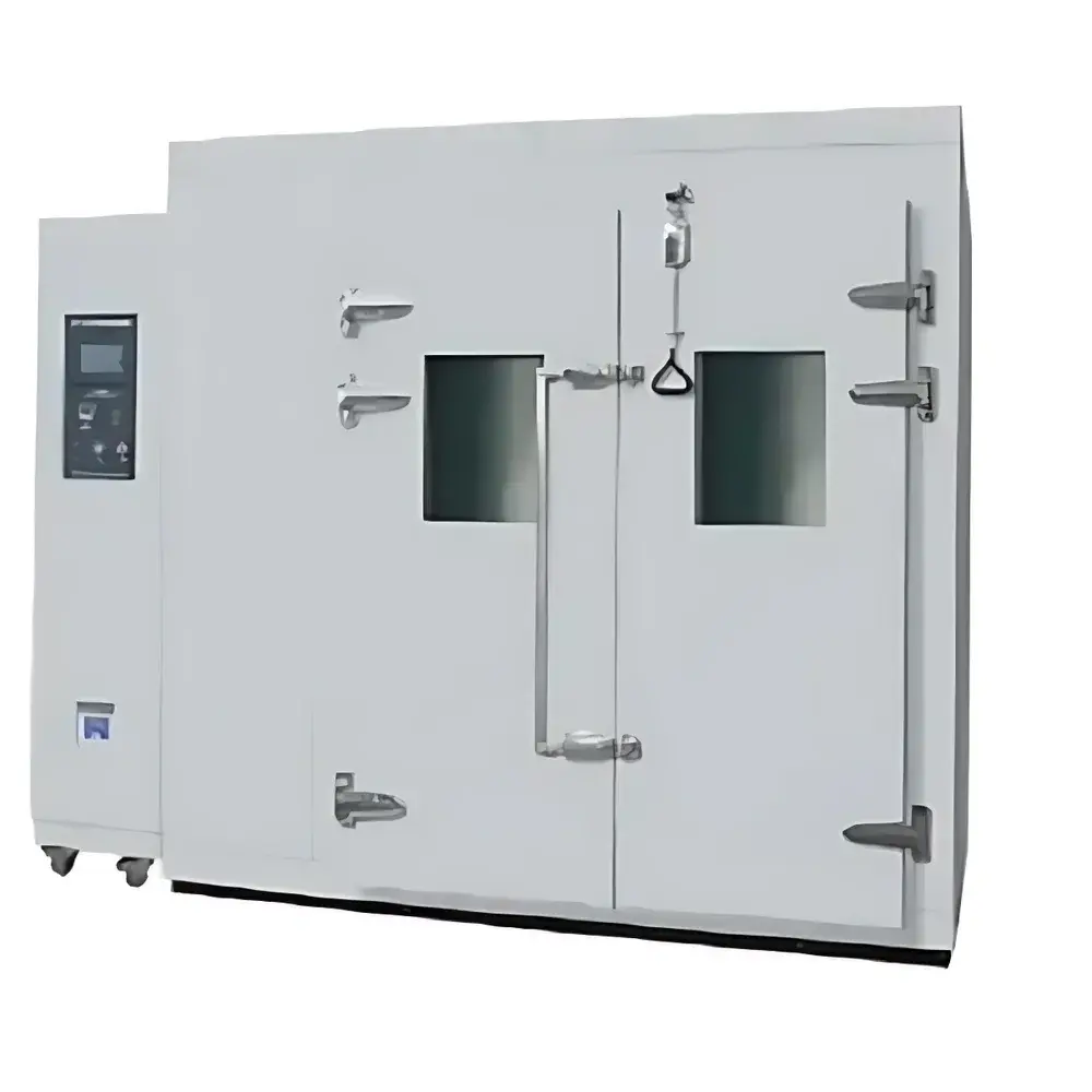 Jianhu JH-Series Touchscreen High-Temperature Thermal Aging Test Chamber with Forced Convection Airflow and Integrated Overcharge/Overdischarge Testing Capability