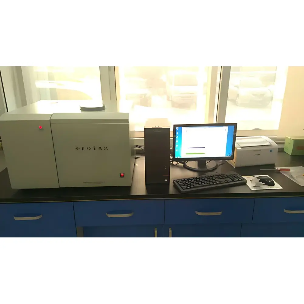 MingShen Science MLR-8000 Automated Oxygen Bomb Calorimeter with Dual-Temperature Control and Microcomputer Management