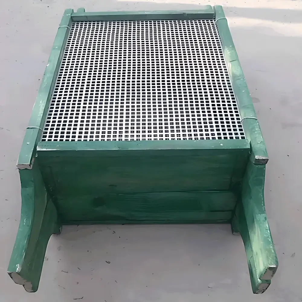 MingShen Science Manual Wooden-Frame Coal Sample Sieve for Sample Preparation Laboratories