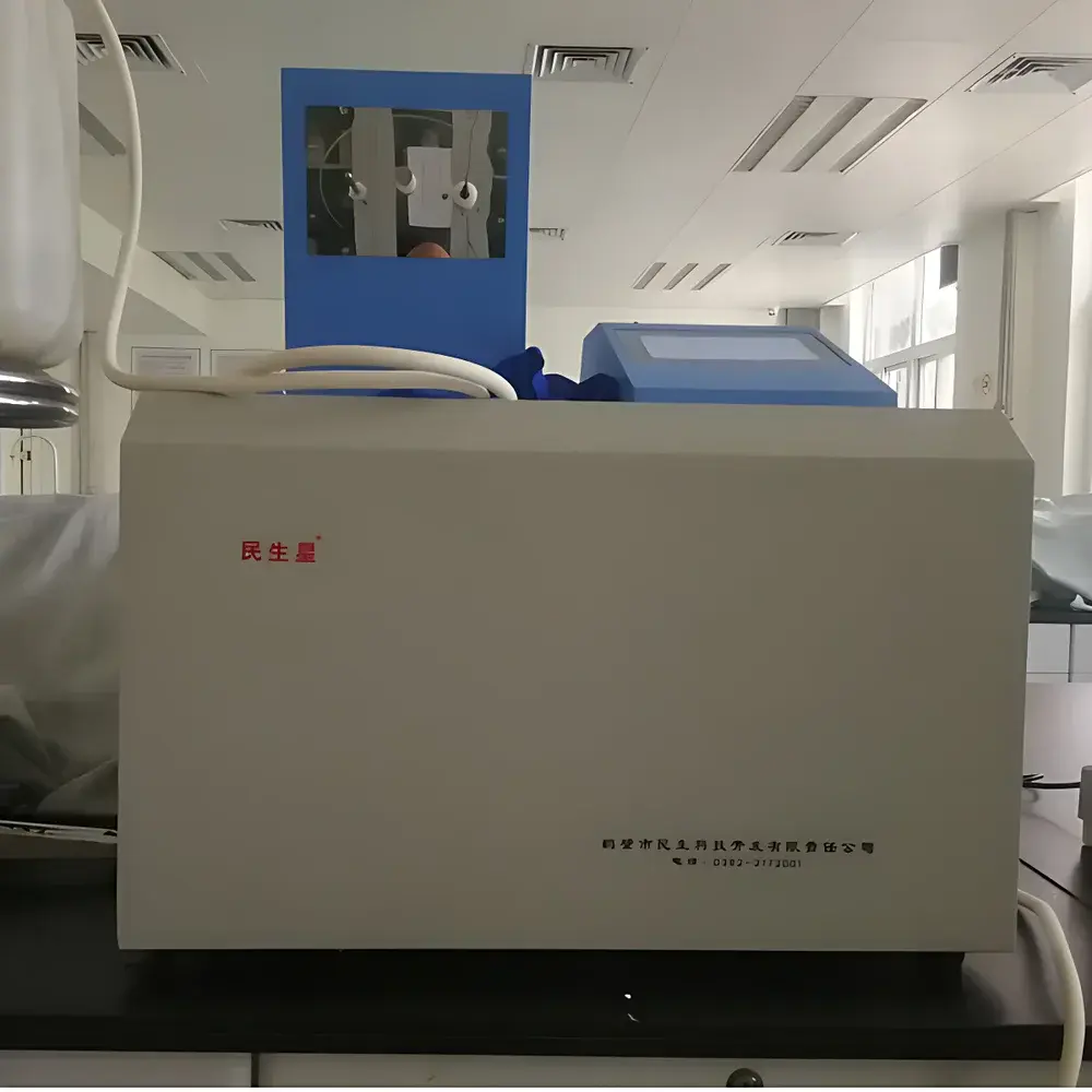 MingShen Science MLR-8C Touchscreen Fully Automated Oxygen Bomb Calorimeter