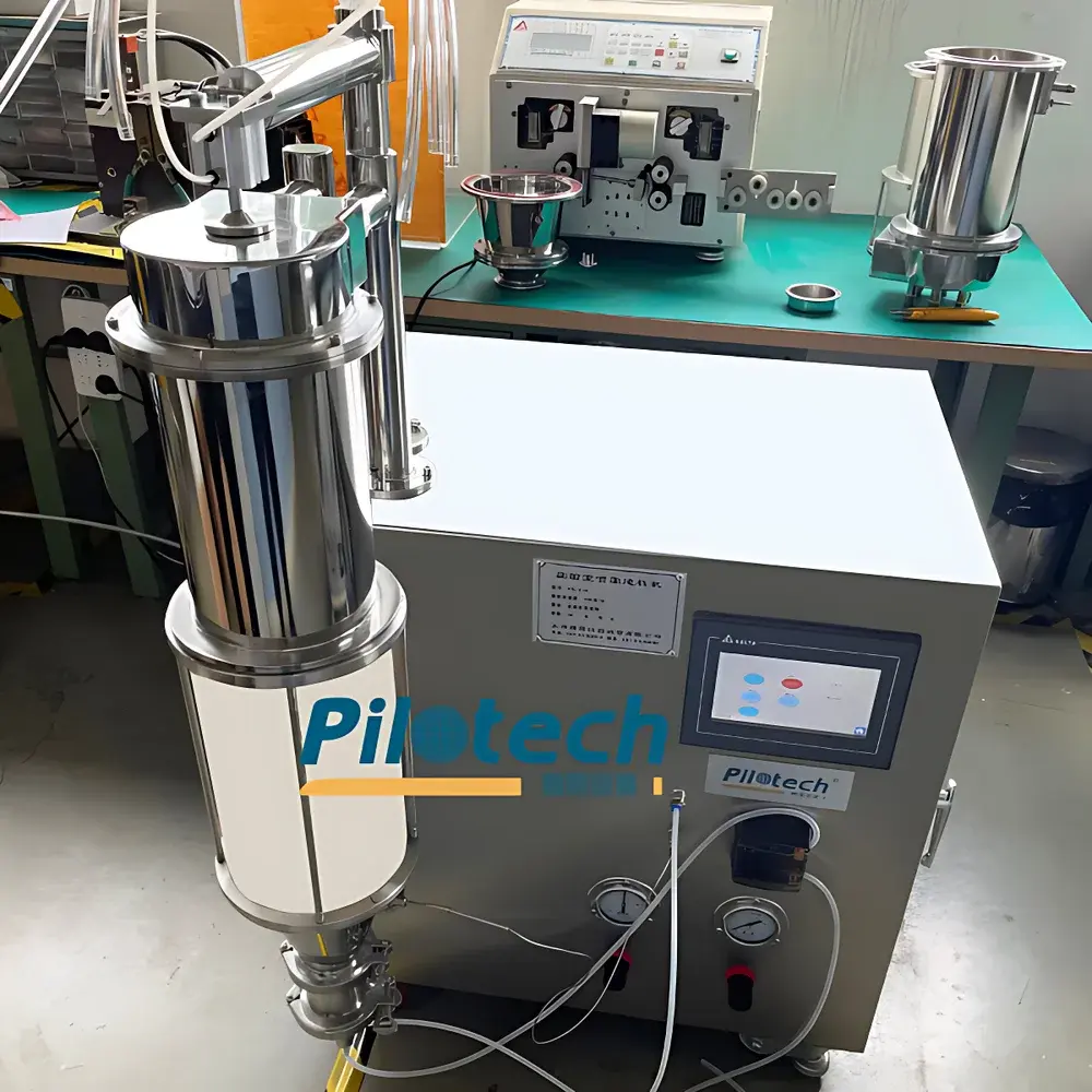 Yacheng / PILOTECH YC-310 Laboratory-Scale Fluidized Bed Granulator, Coater & Dryer (Top-Spray & Bottom-Spray Integrated System)