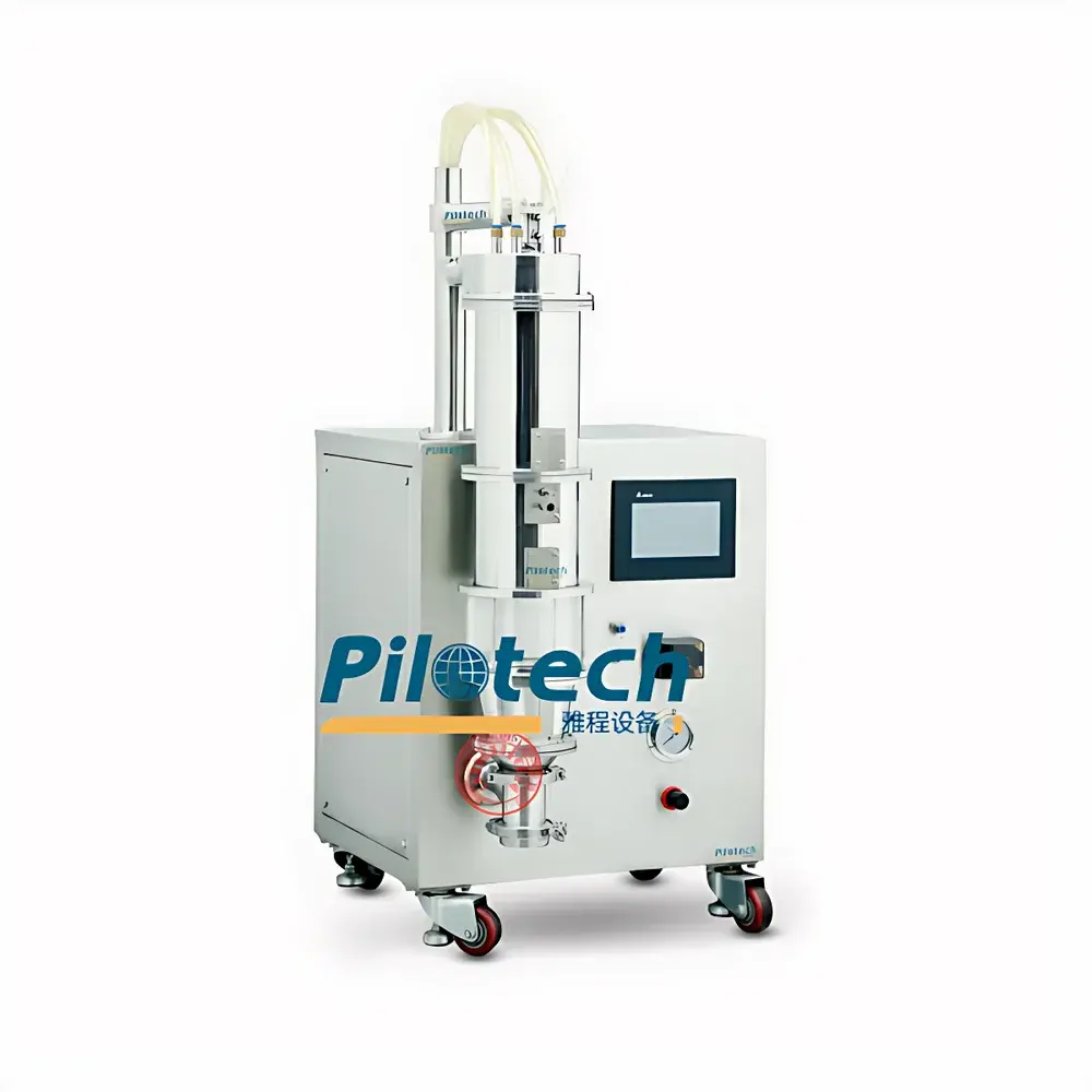 Yacheng / PILOTECH YC-310 Laboratory-Scale Fluidized Bed Granulator, Coater & Dryer (Top-Spray & Bottom-Spray Integrated System)