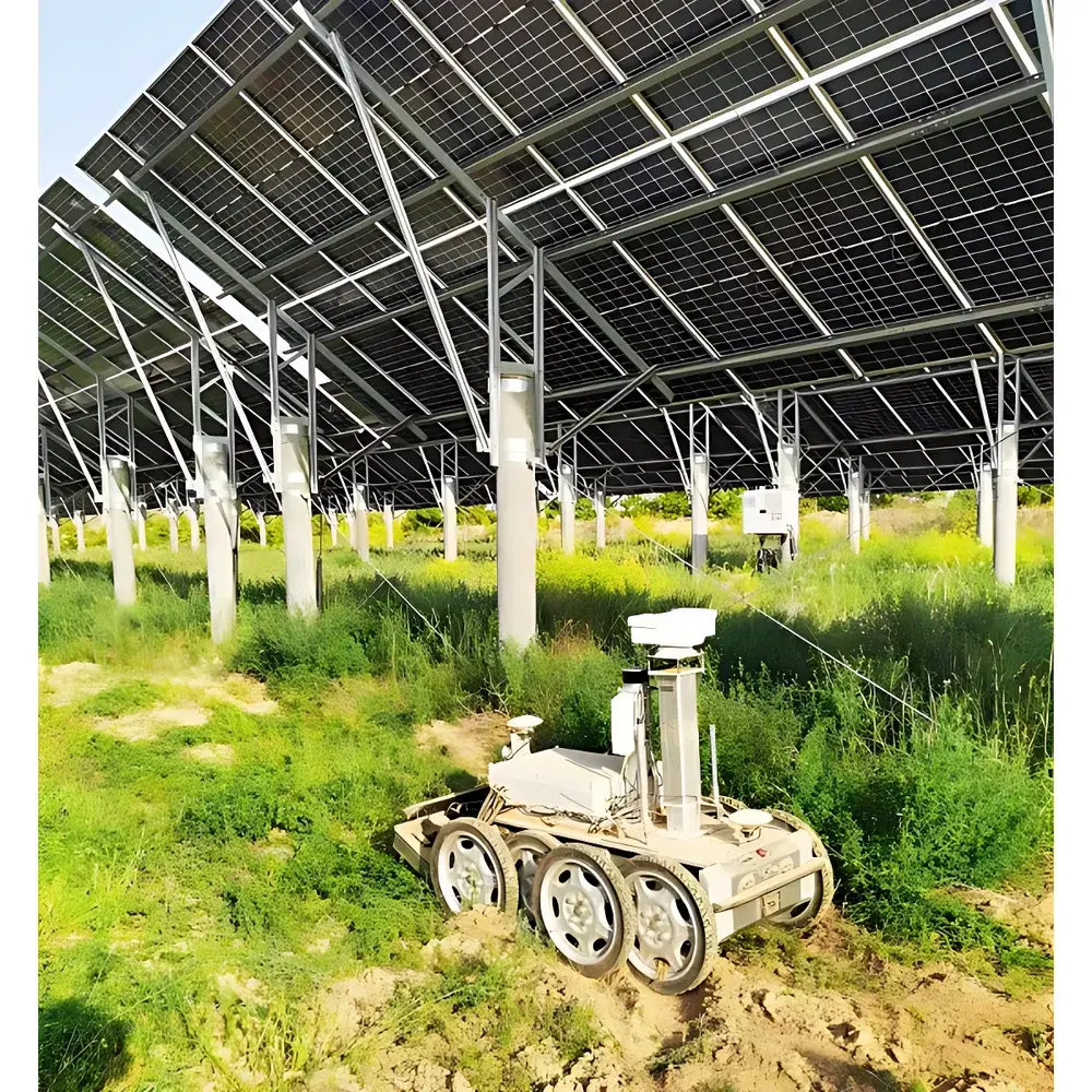 Photovoltaic Operations & Maintenance Robot Zealquest-AI SMR-POM