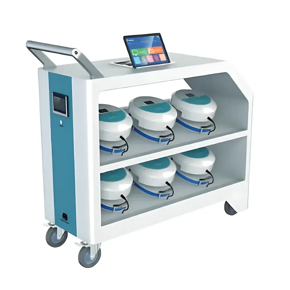 Gloves Integrity Tester with Mobile Trolley