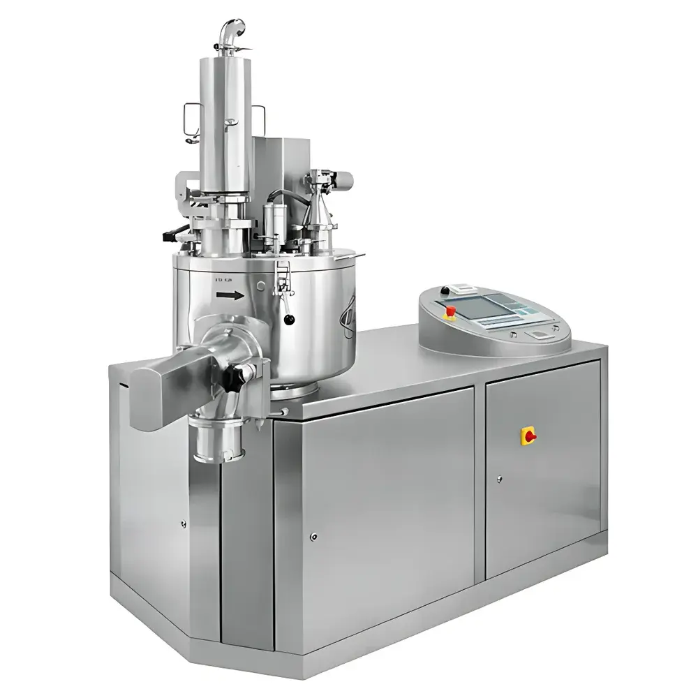 Diosna P/VAC 10–60 Laboratory-Scale High-Shear Wet Granulator