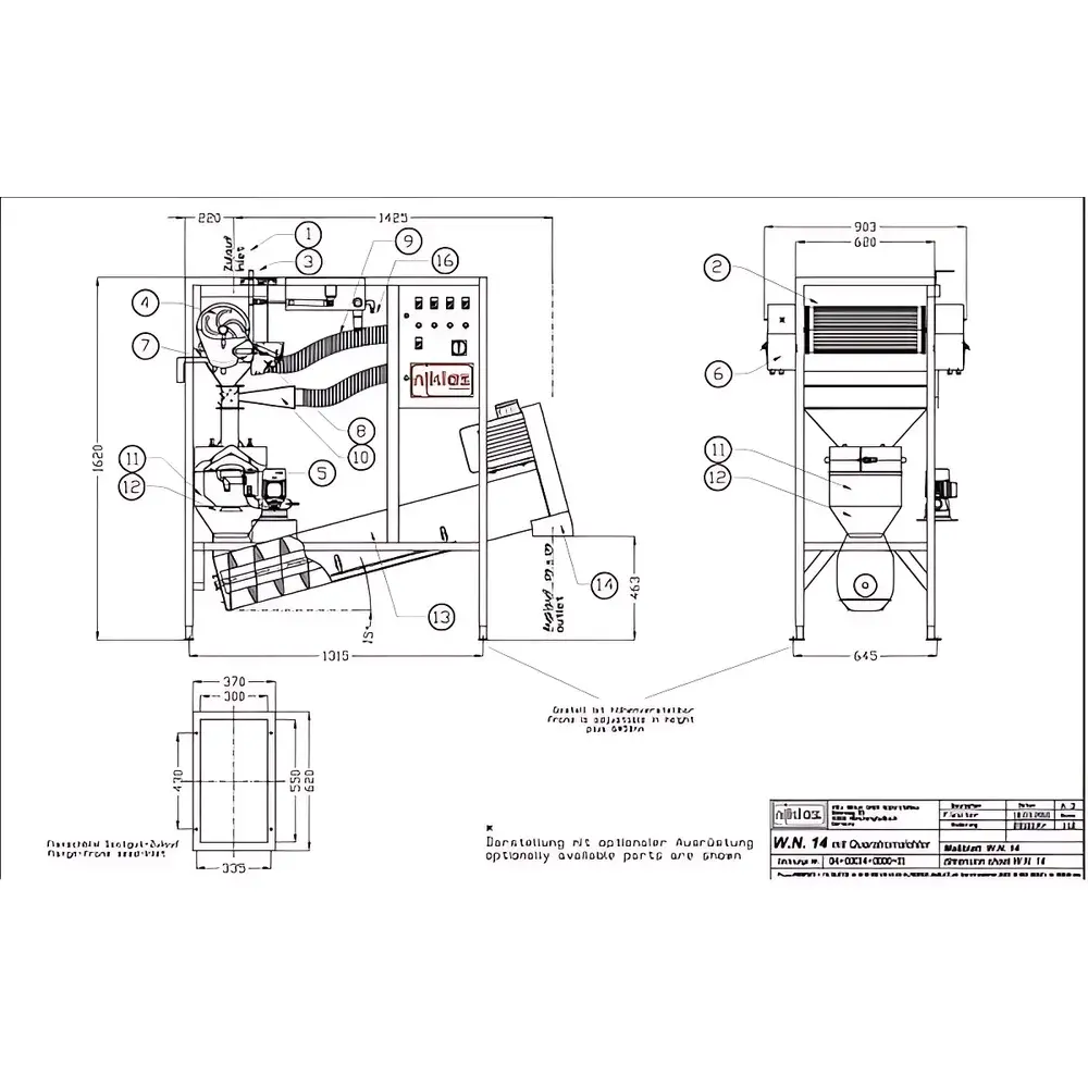 Niklas W.N. 14 Continuous Seed Coater