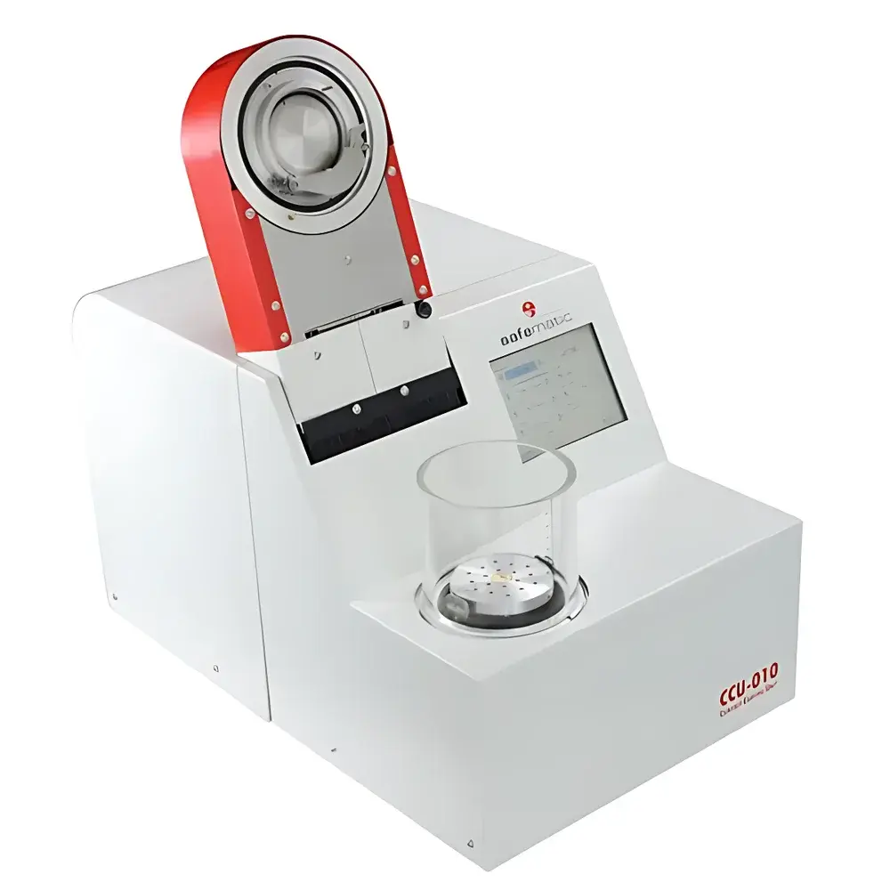 Safematic CCU-010 LV_SP Magnetron Sputter Coater for Electron Microscopy Sample Preparation