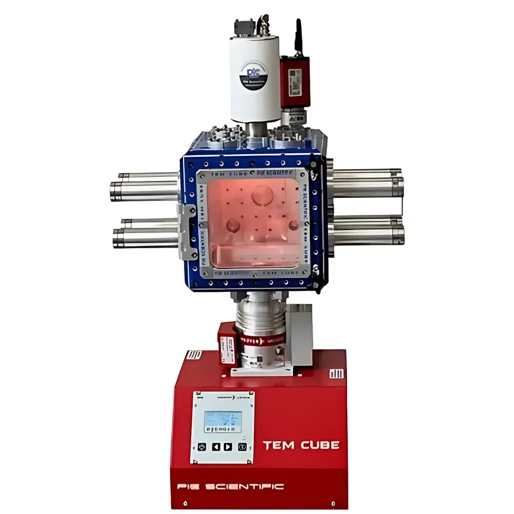 TEM Cube Plasma Cleaning & High-Vacuum Storage Station for TEM/SEM Sample Holders