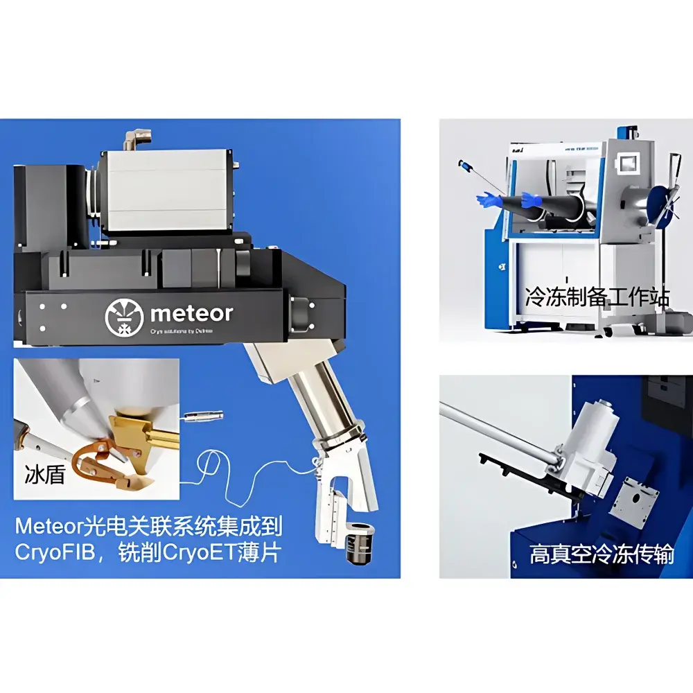 Delmic Meteor 2.0 Integrated Cryo-Fluorescence Light Microscope for Correlative Cryo-FIB/SEM