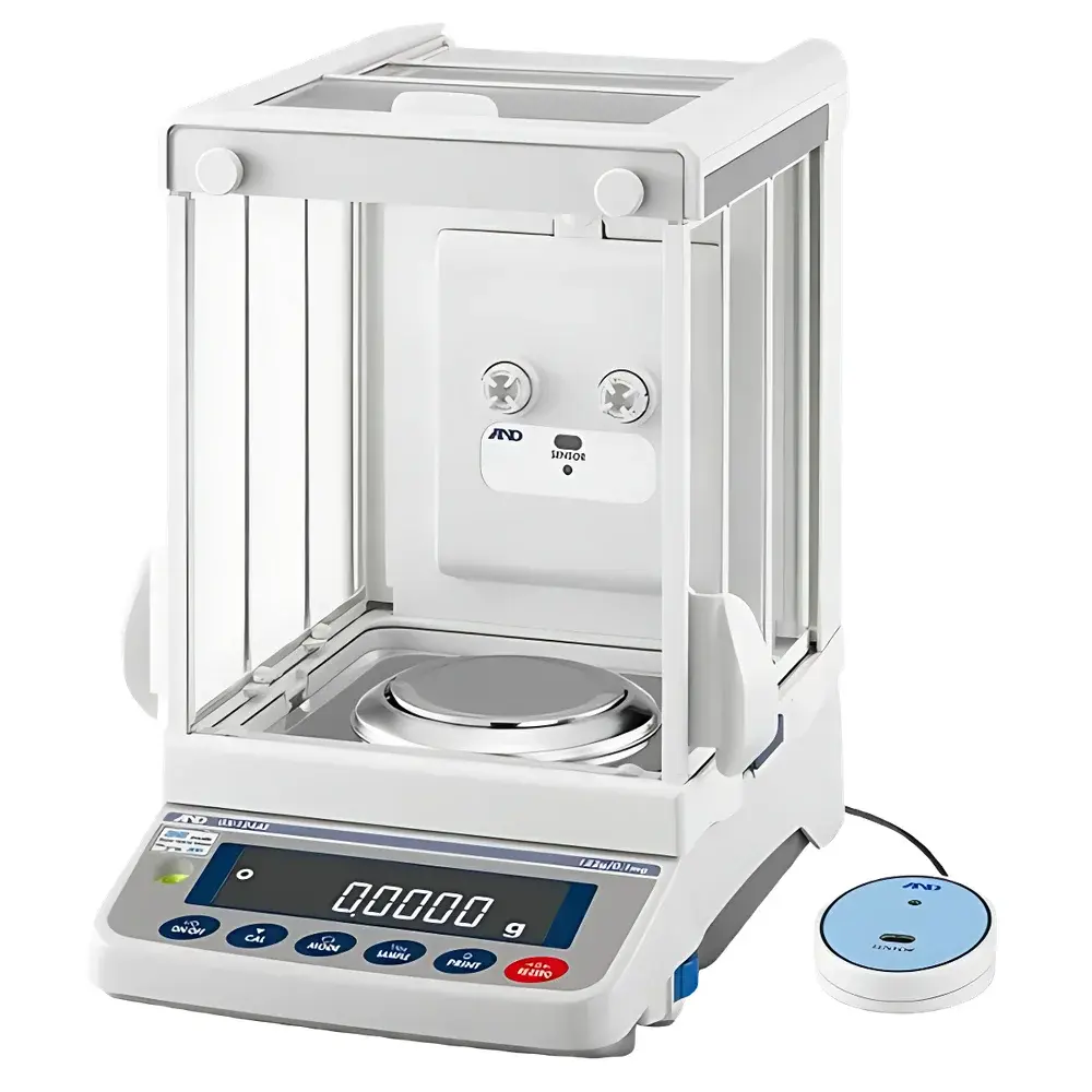 A&D GX124AE Advanced Analytical Balance with Integrated Electrostatic Discharger