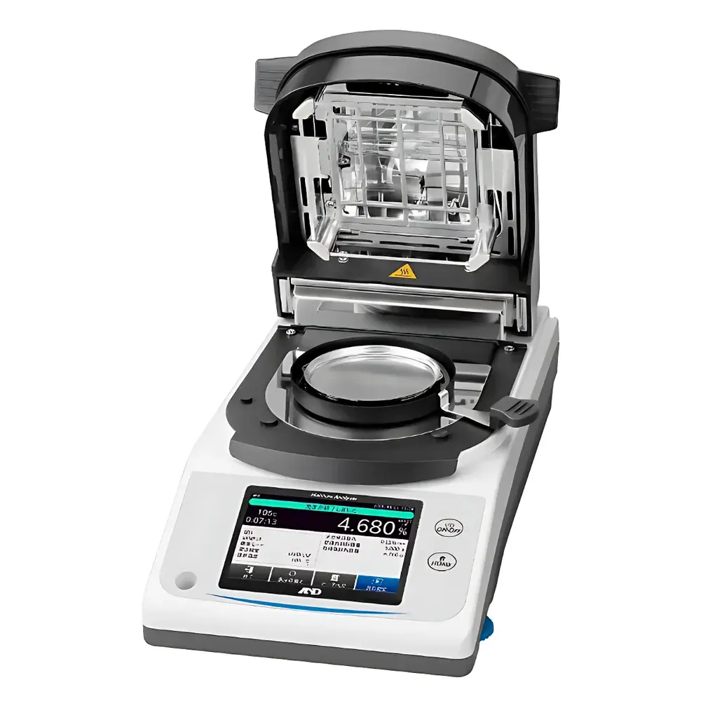A&D MS-74AT Touchscreen Halogen Moisture Analyzer