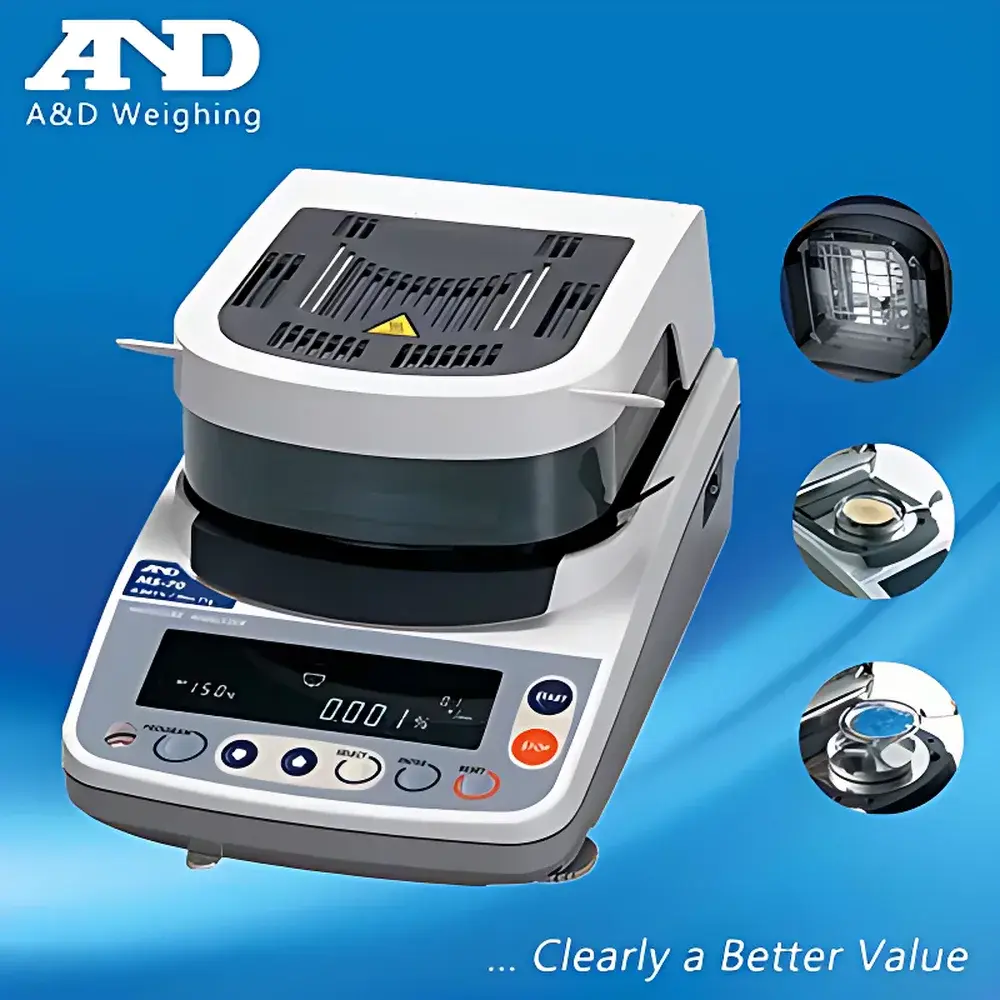 A&D MX-50 Halogen Moisture Analyzer