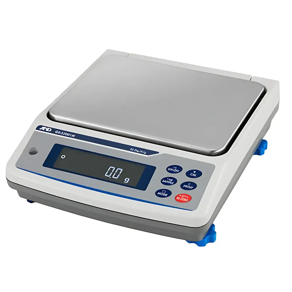 A&D GX32001M IP65 Dust- and Water-Resistant Industrial Precision Balance